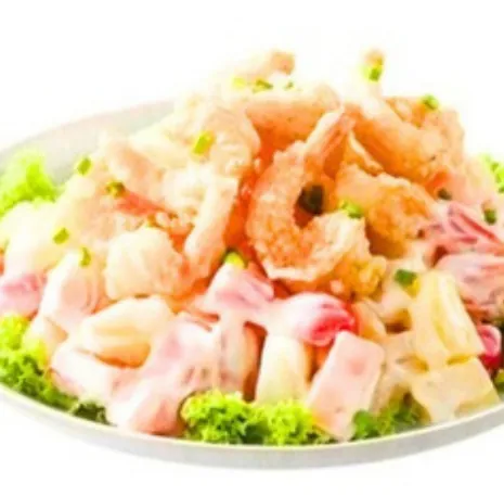 Hot Prawn Salad